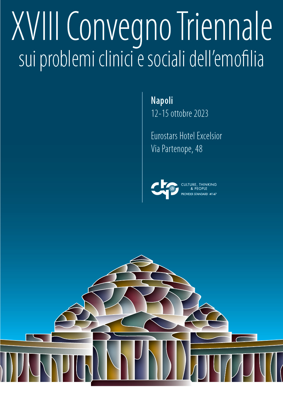 XVIII CONVEGNO TRIENNALE sui PROBLEMI CLINICI e SOCIALI dell'EMOFILIA - Napoli, 13 Ottobre 2023